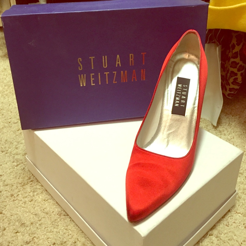 Stuart Weitzman Red Pumps